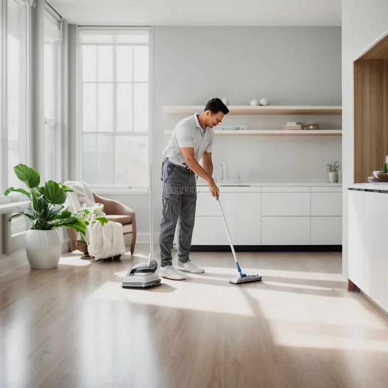 Mopmint Reinigungsvorgang