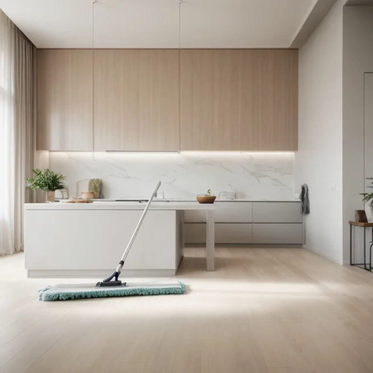 Glänzend saubere Räume